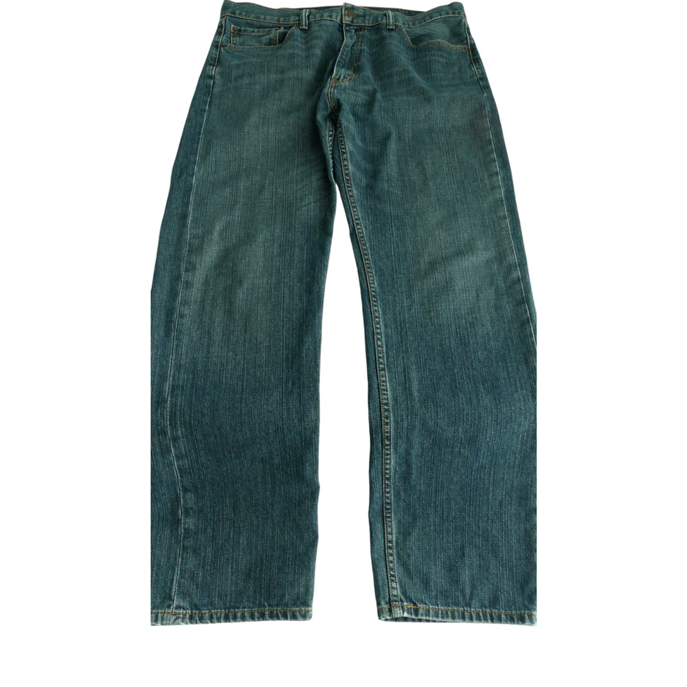 Levi's 505 Men's Denim Jeans 38x34 Straight Leg Loose Medium‎ Wash